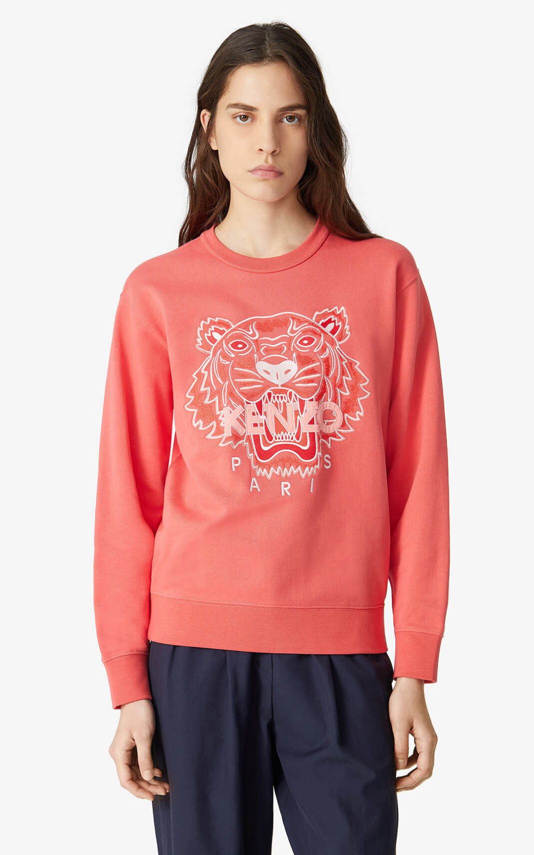 Sudadera Kenzo Tiger Mujer Rojas - SKU.0066449